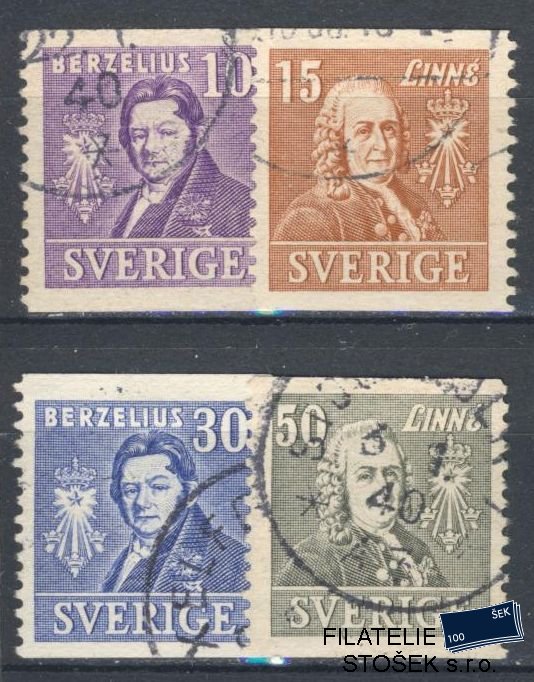Švédsko známky Mi 272-75