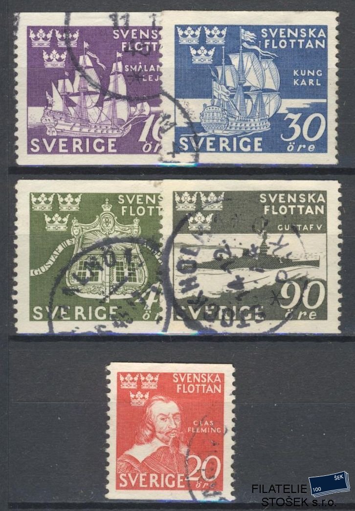 Švédsko známky Mi 306-10
