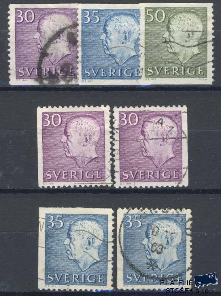 Švédsko známky Mi 489-91