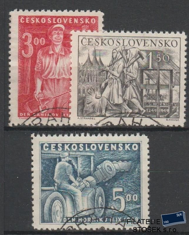 ČSSR známky 522-24