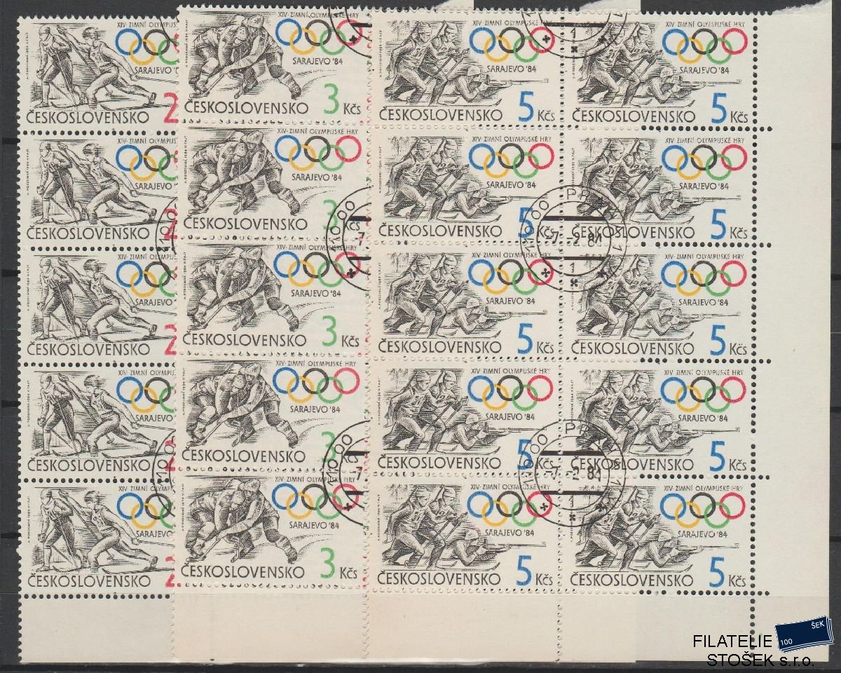 ČSSR známky 2629-31 15 Blok