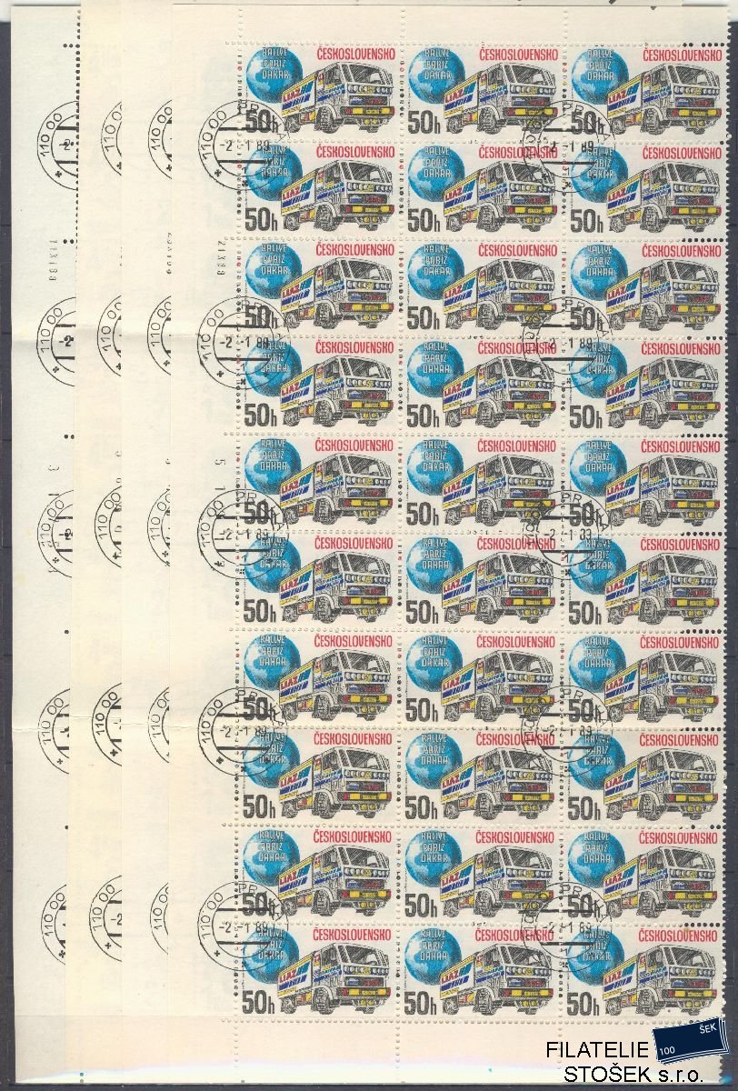 ČSSR známky 2875-78 30 Blok