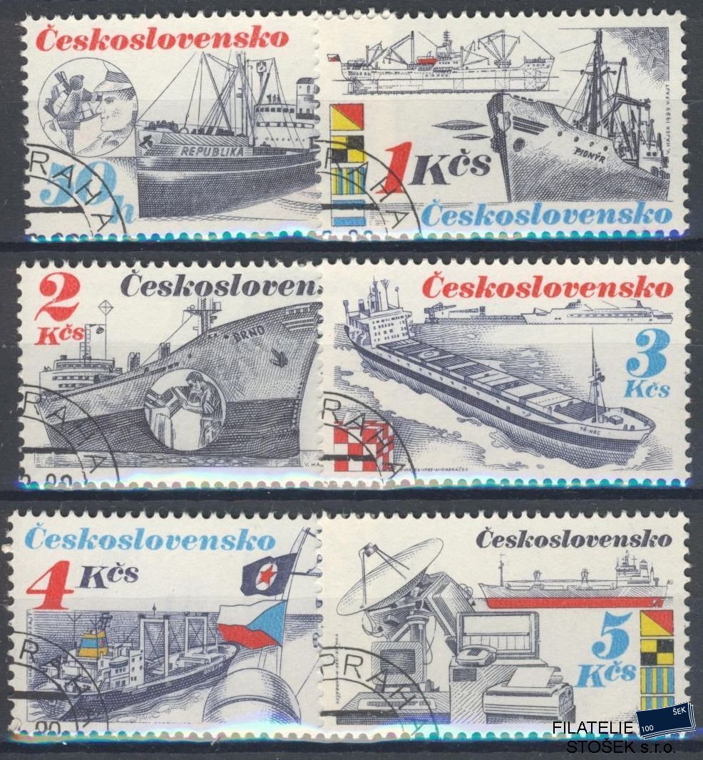 ČSSR známky 2885-90