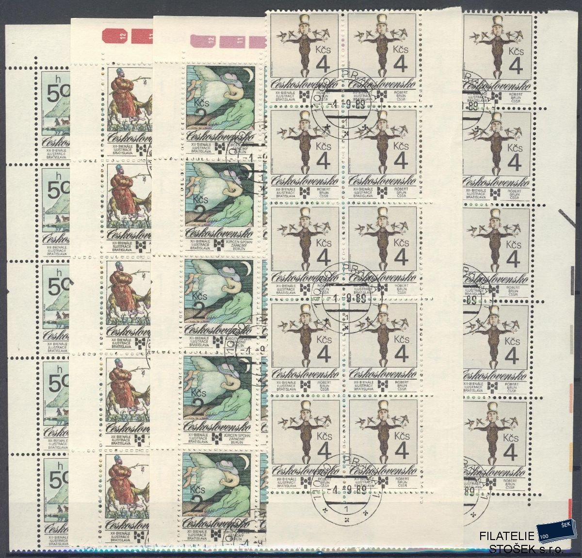 ČSSR známky 2904-07 20 ks