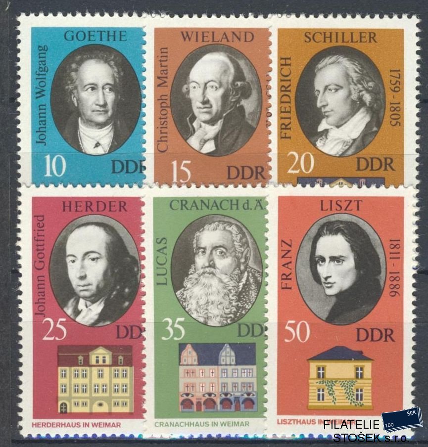 NDR známky Mi 1856-61