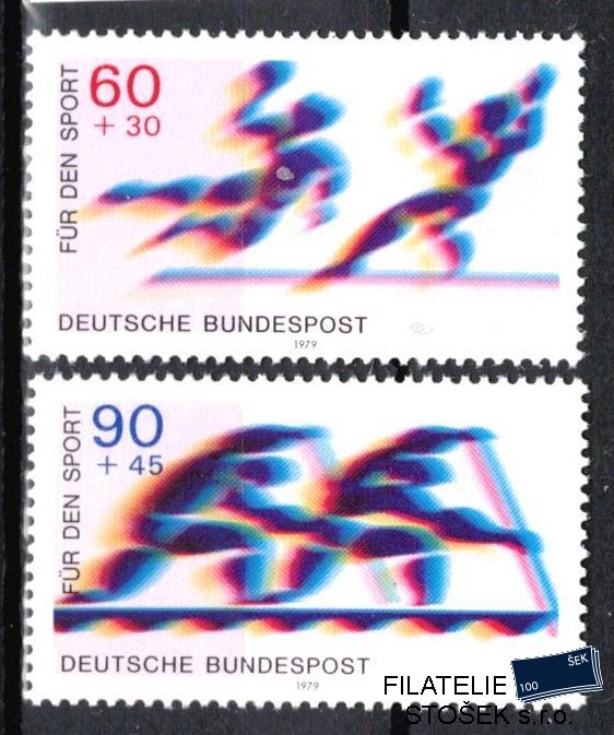 Německo - Bundes známky Mi 1009-10