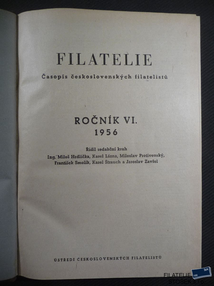 Časopisy Filatelie 1956