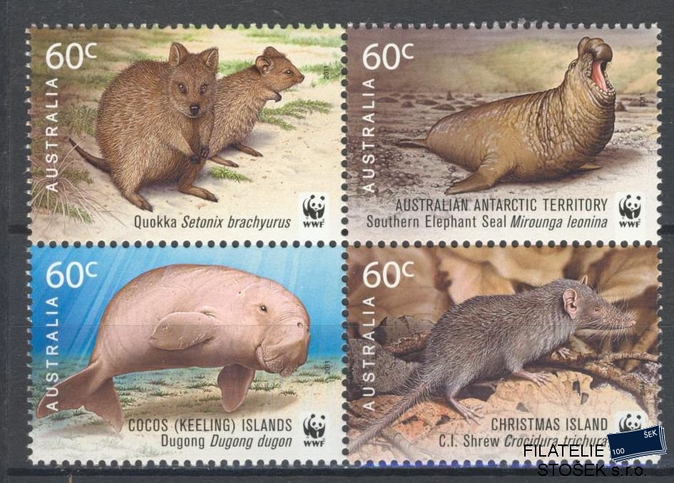 Austrálie známky Mi 3606-9