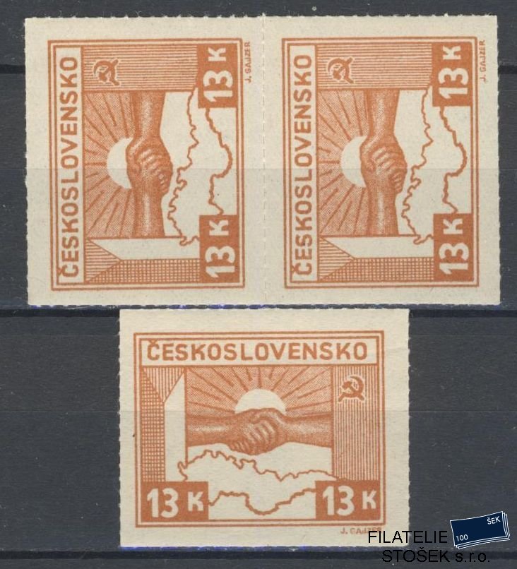 ČSSR známky 358 - Sestava