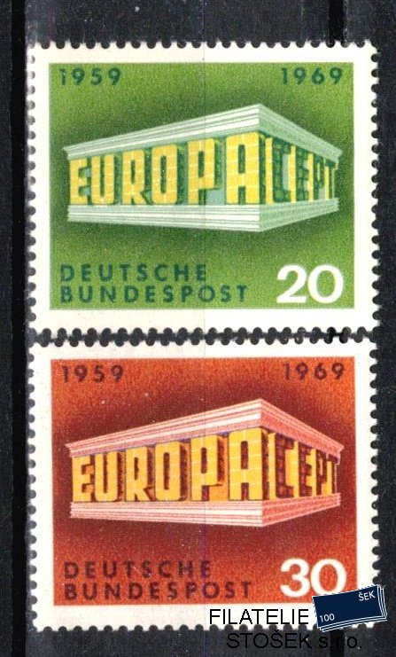 Německo známky Mi 0583-4