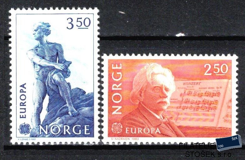 Norsko známky Mi 0885-6