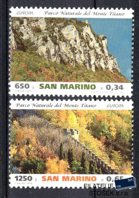 San Marino známky Mi 1852-3