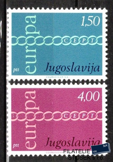 Jugoslávie známky Mi 1416-7
