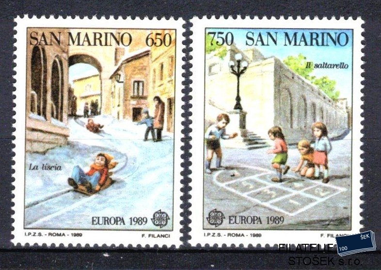 San Marino známky Mi 1407-8
