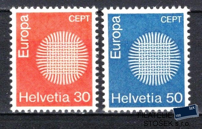 Švýcarsko známky Mi 923-4
