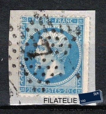 Francie známky Yv 22 Etoile 7 Výstřižek