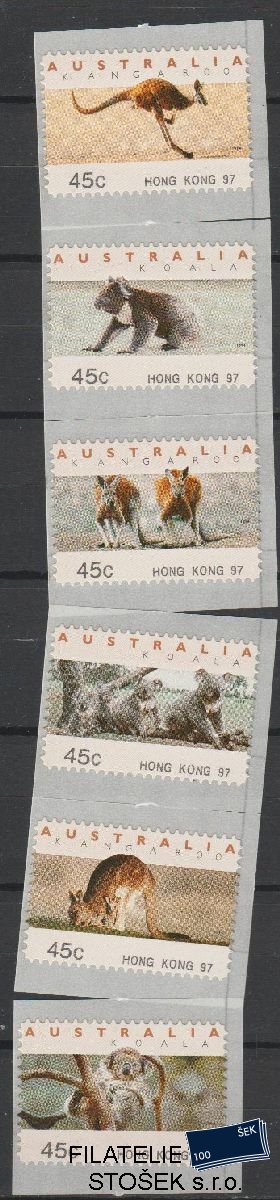 Austrálie známky Mi A40-45 - Hong Kong