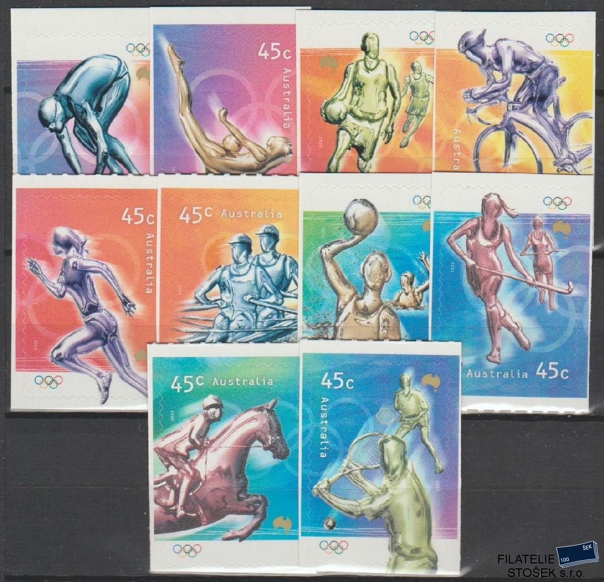 Austrálie známky Mi 1961-70
