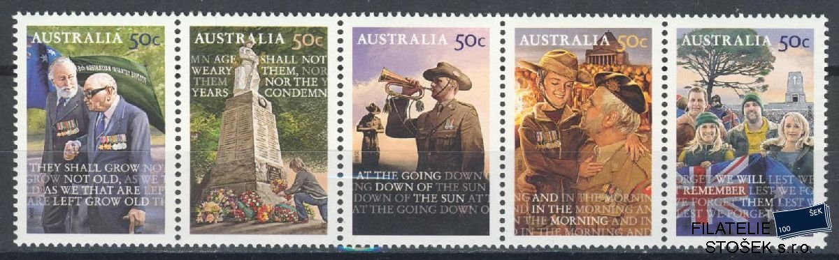 Austrálie známky Mi 2994-98