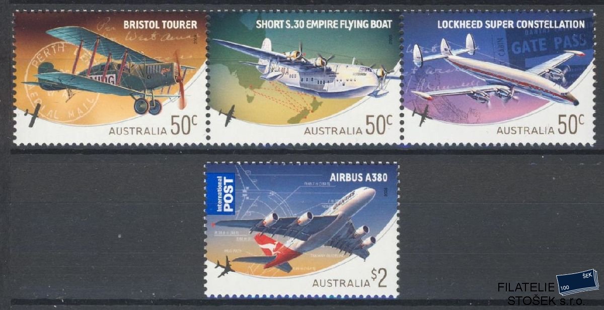 Austrálie známky Mi 3047-50