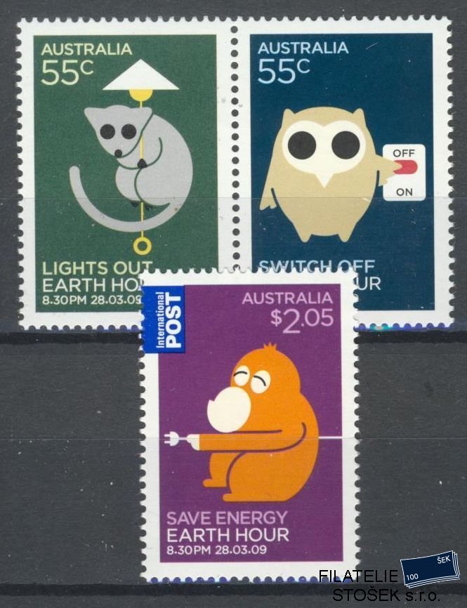 Austrálie známky Mi 3163-65