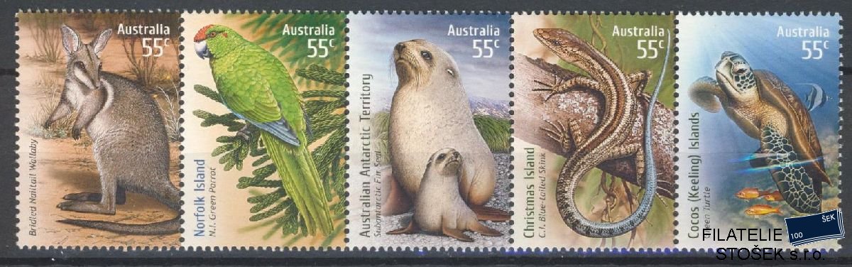 Austrálie známky Mi 3251-55