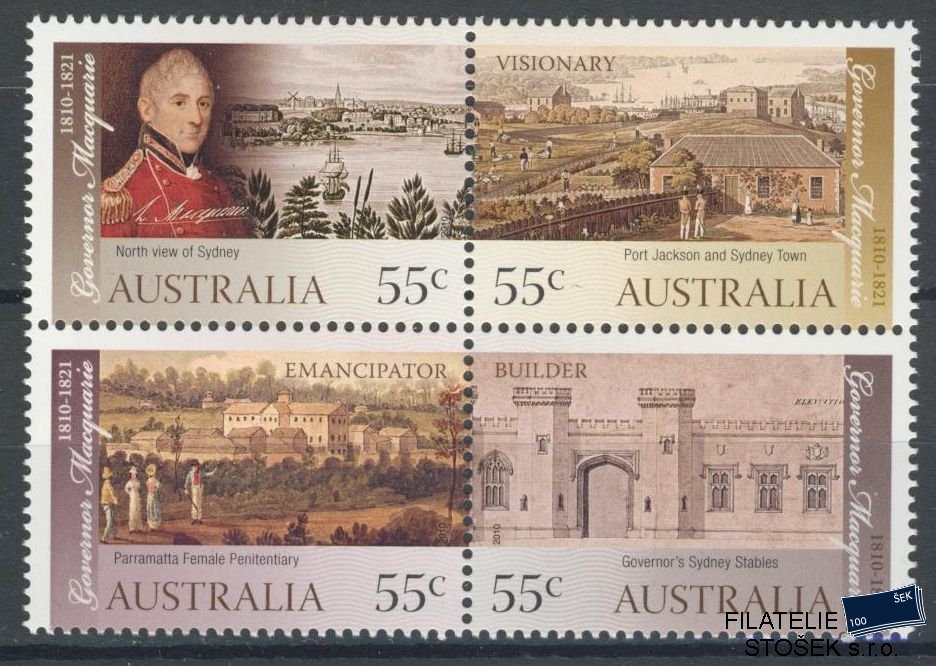 Austrálie známky Mi 3341-44