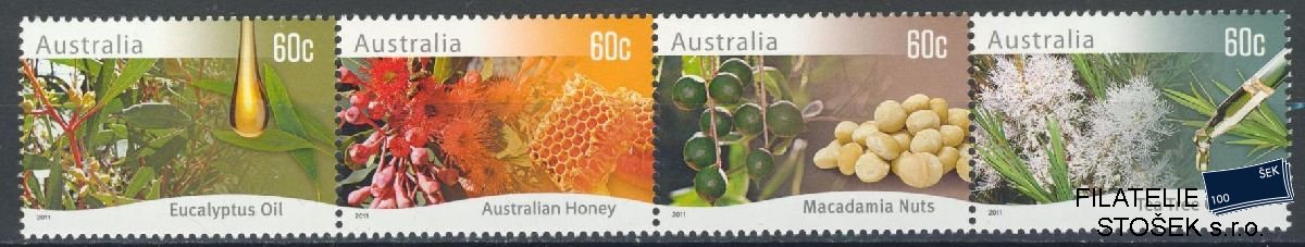Austrálie známky Mi 3567-70
