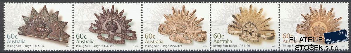 Austrálie známky Mi 3731-35
