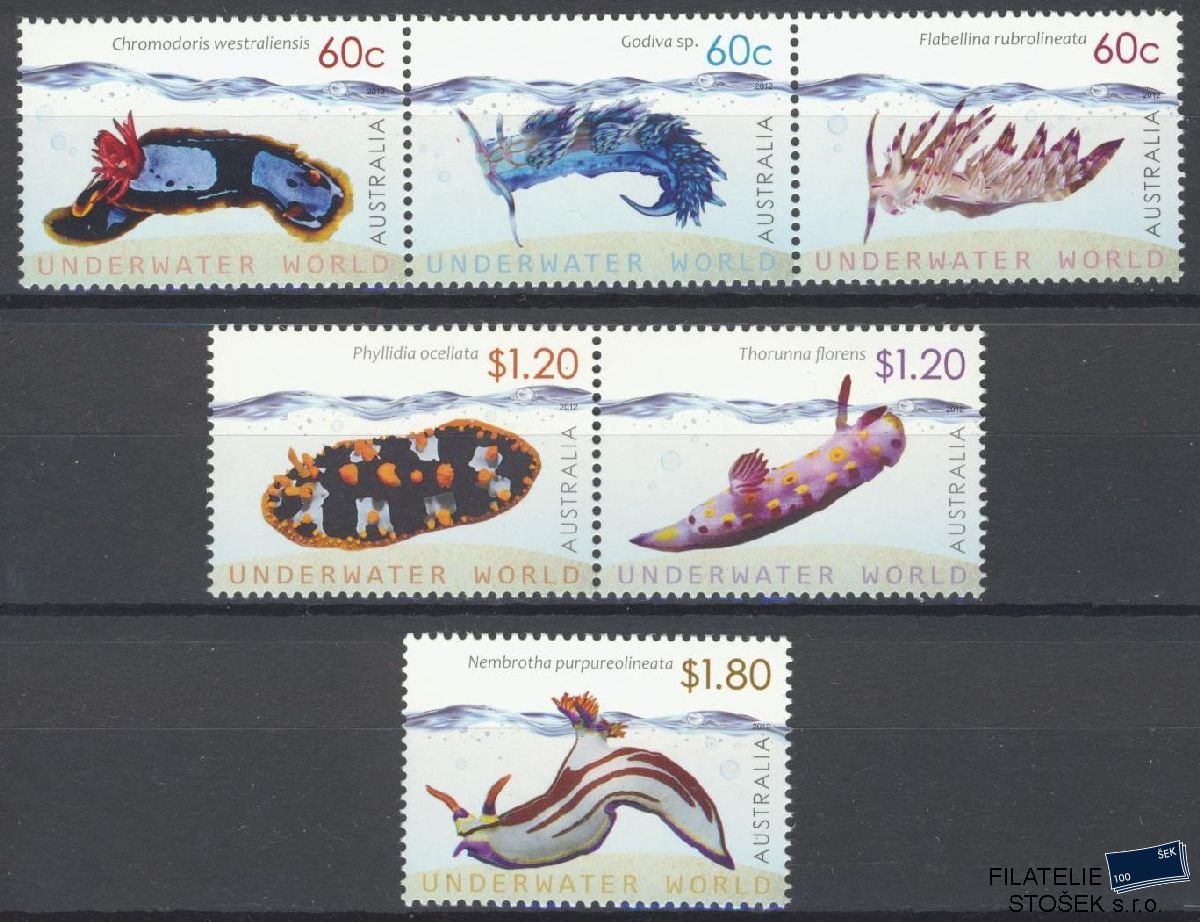 Austrálie známky Mi 3743-48