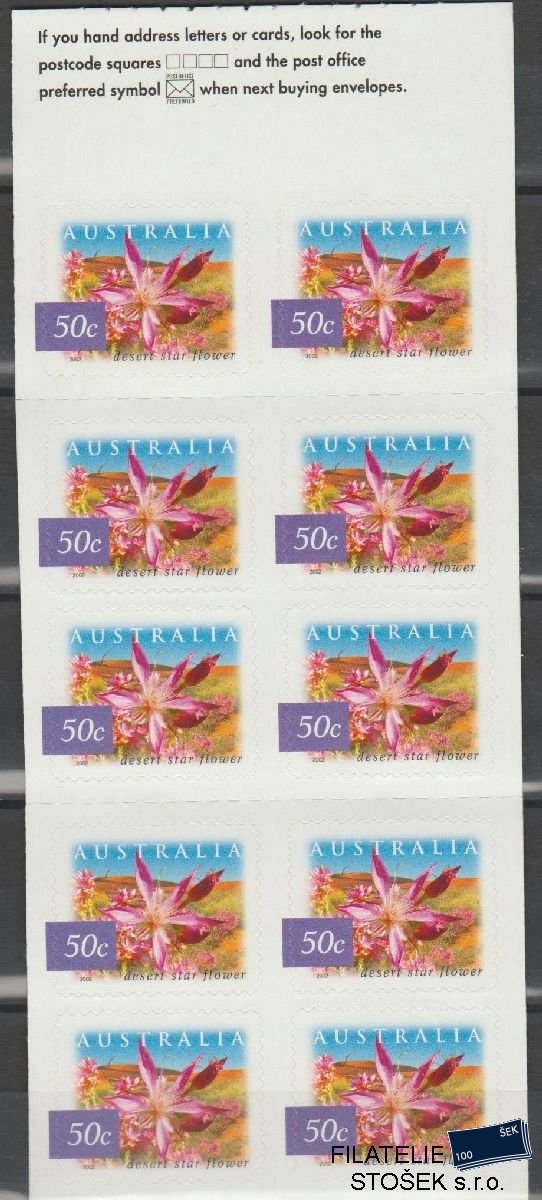 Austrálie známky Mi 2189 MH