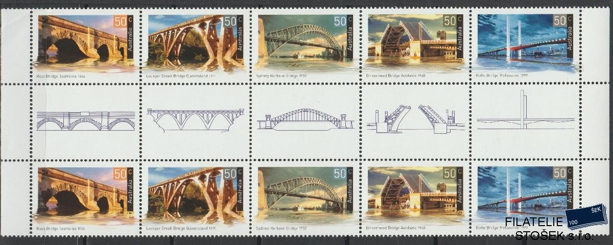 Austrálie známky Mi 2287-91