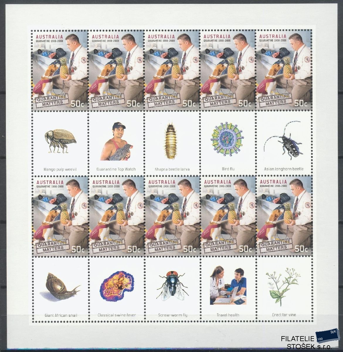 Austrálie známky Mi 3034 PL