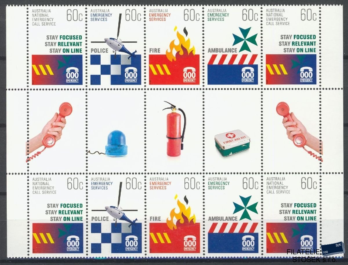 Austrálie známky Mi 3420-23