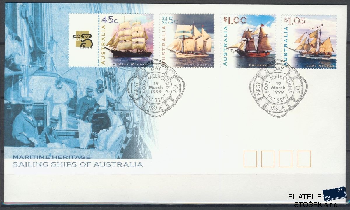 Austrálie známky FDC Mi 1794-97
