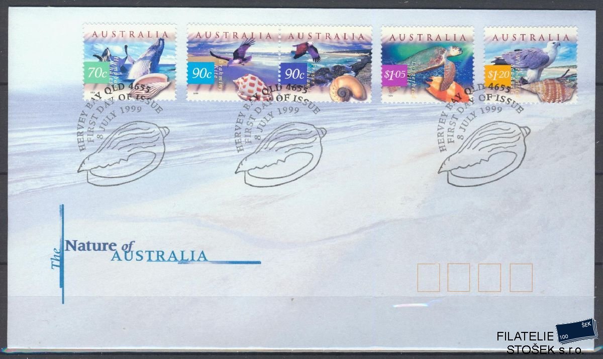 Austrálie známky FDC Mi 1831-35