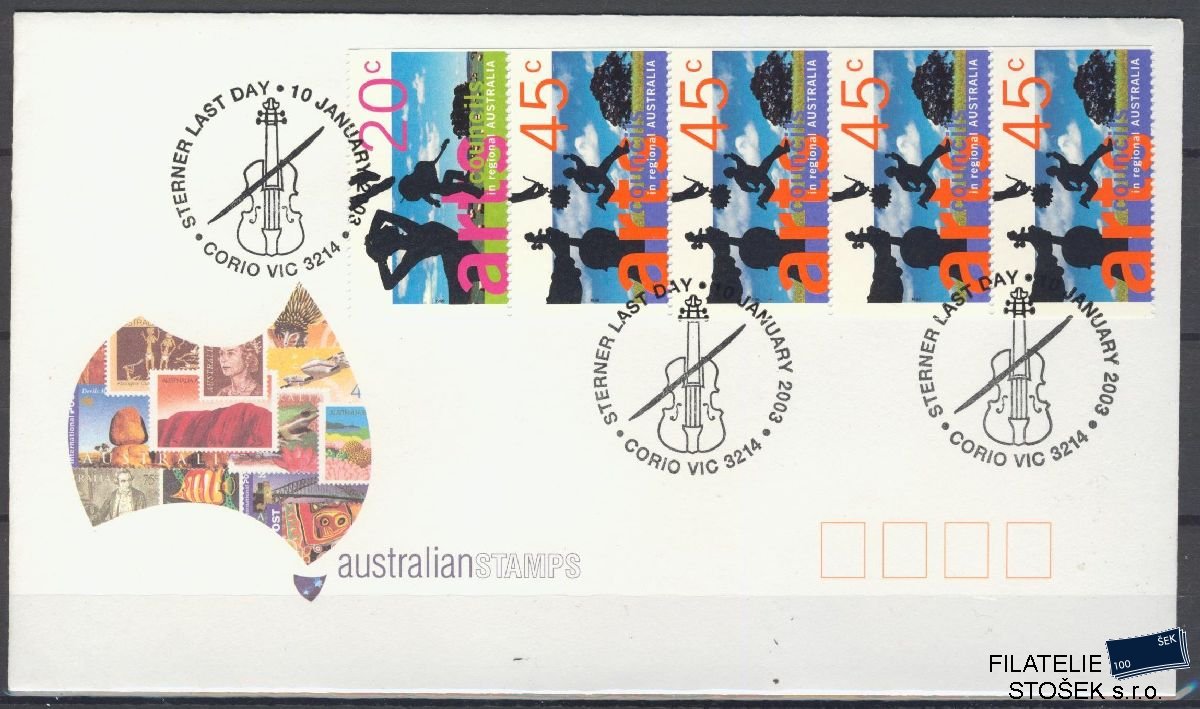 Austrálie známky FDC Mi 1595-96