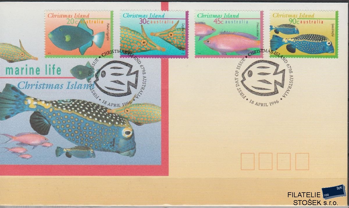 Christmas Islands známky FDC Mi 417-20