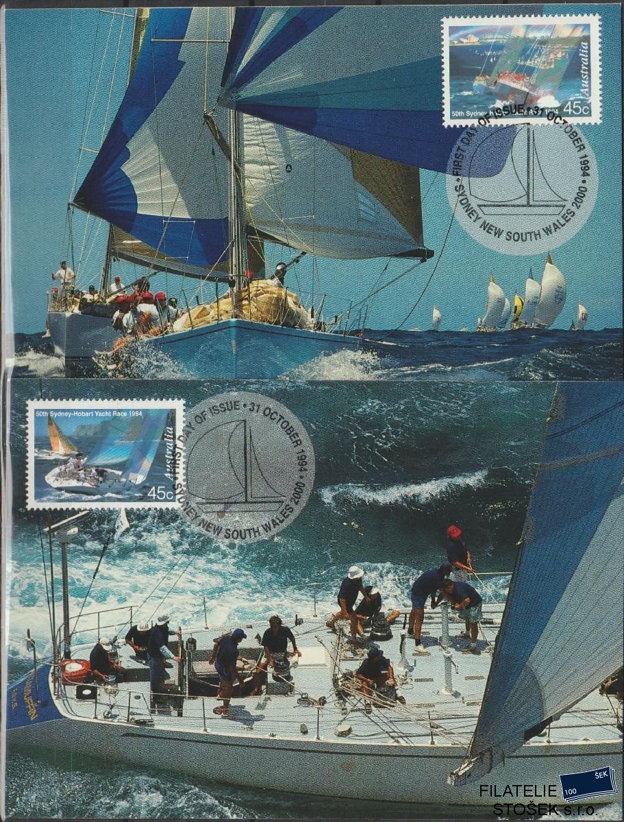 Austrálie známky Maximkarty Mi 1439-40