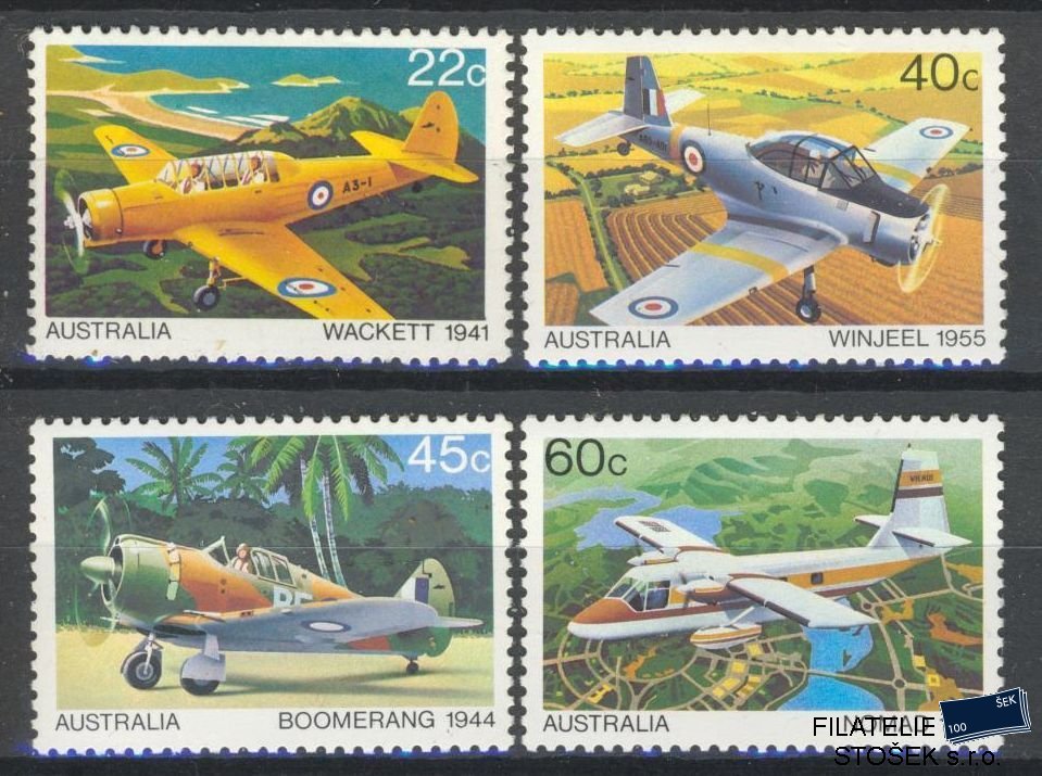 Austrálie známky Mi 736-39