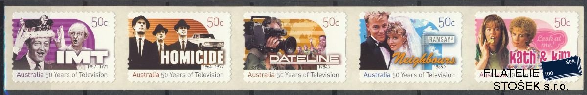 Austrálie známky Mi 2737-41