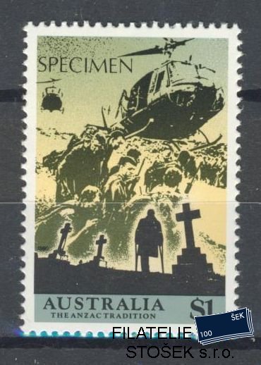 Austrálie známky Mi 1200 - Specimen