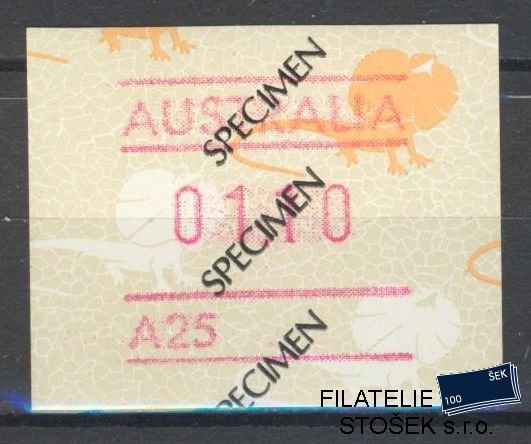 Austrálie známky Mi A15 - Specimen