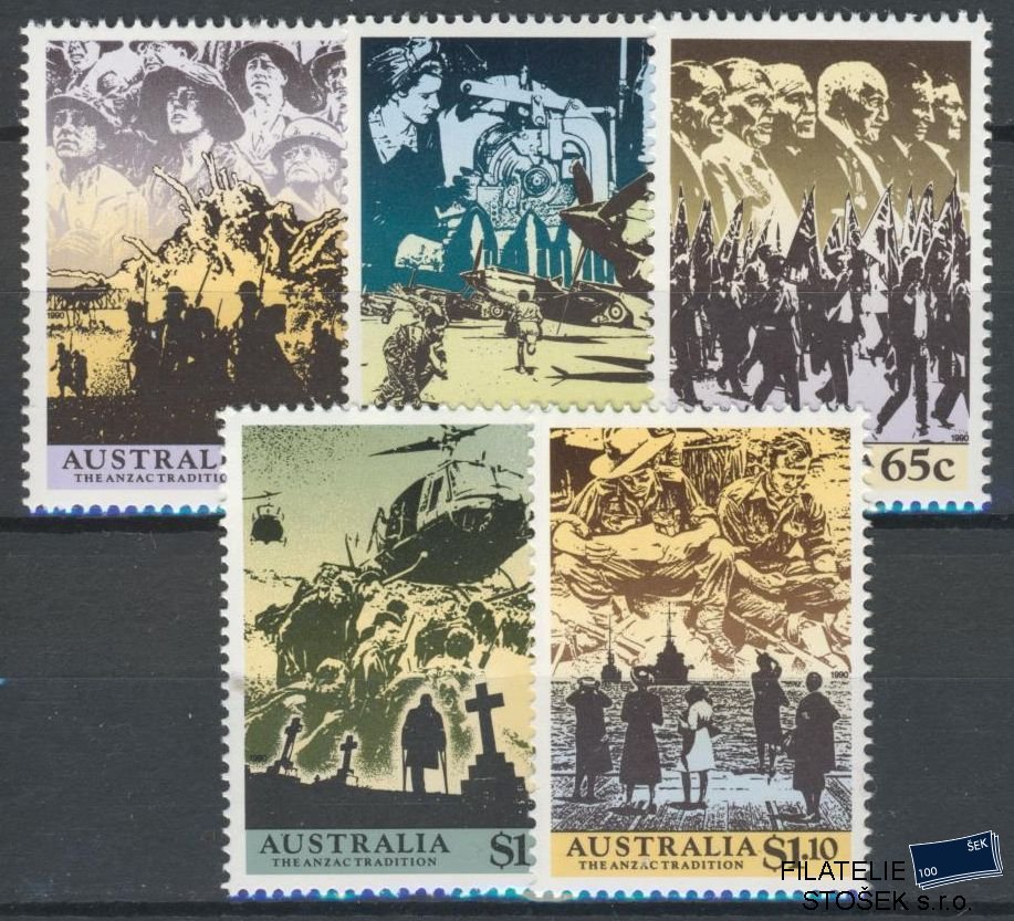 Austrálie známky Mi 1197-1201