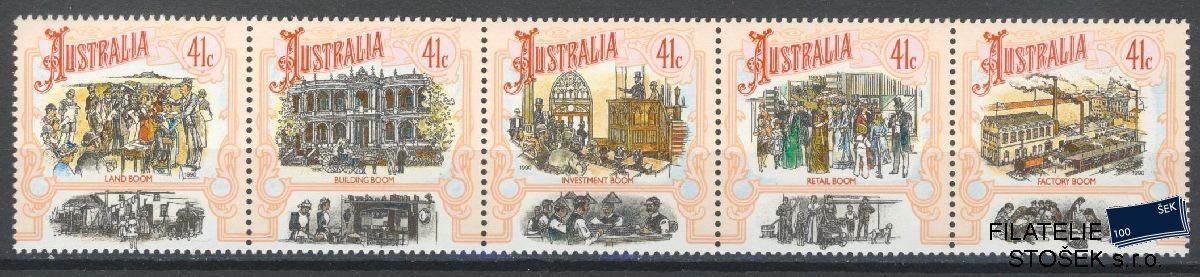 Austrálie známky Mi 1217-21
