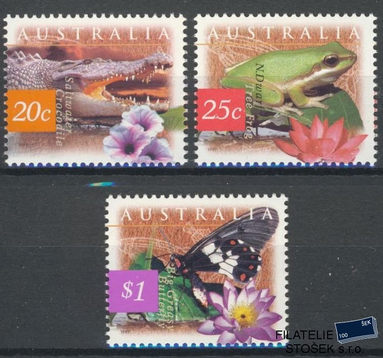 Austrálie známky Mi 1630-32 NK