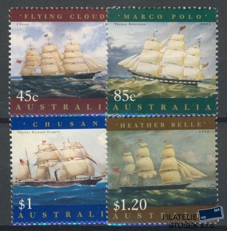 Austrálie známky Mi 1677-80