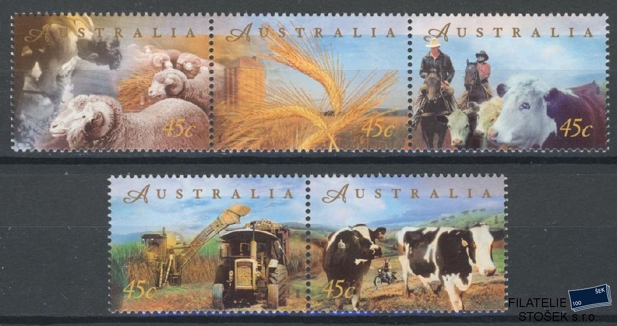 Austrálie známky Mi 1709-13