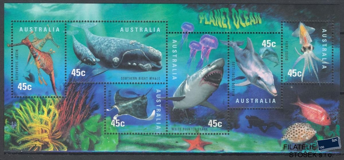 Austrálie známky Mi Blok 28
