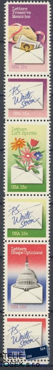 USA známky Mi 1421-26
